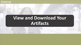 view download artifact